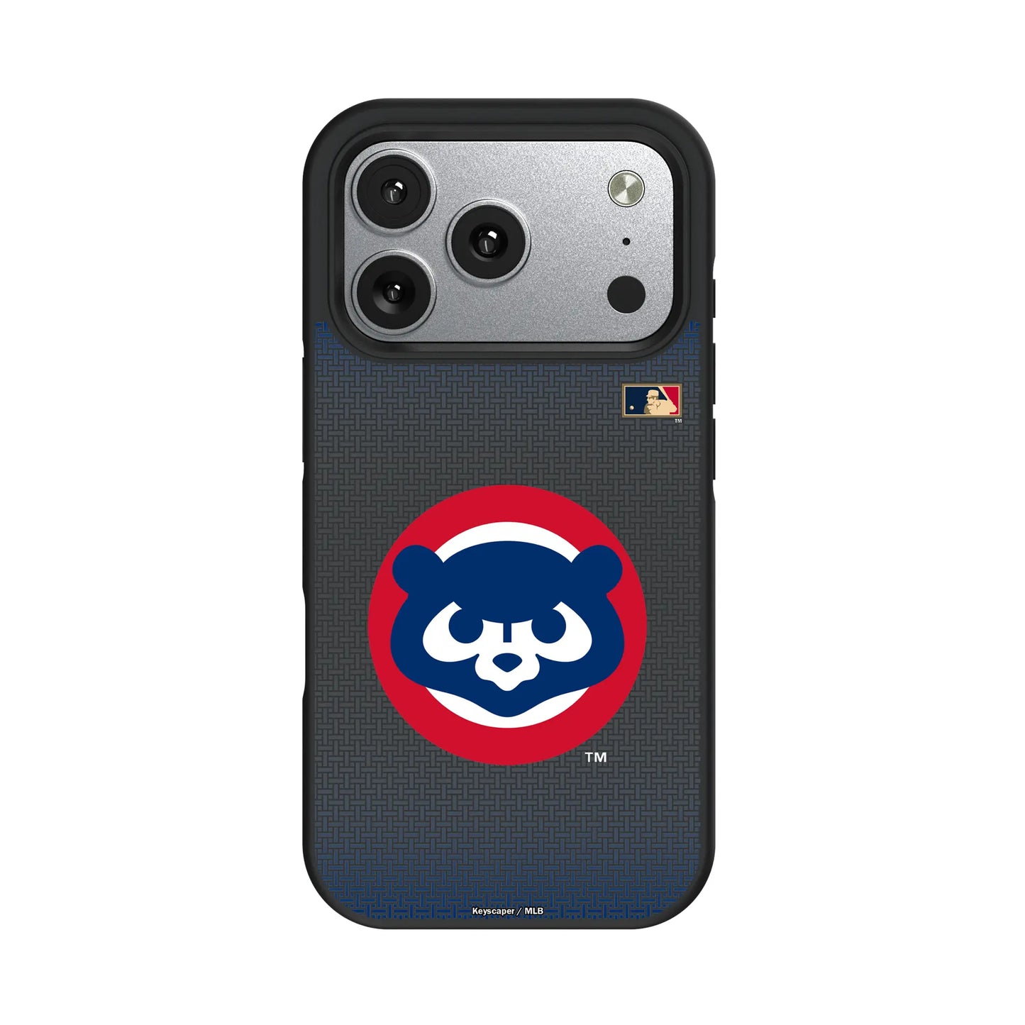 Chicago Cubs Home 1979-1993 - Cooperstown Collection Linen Bump Phone Case for Apple iPhone