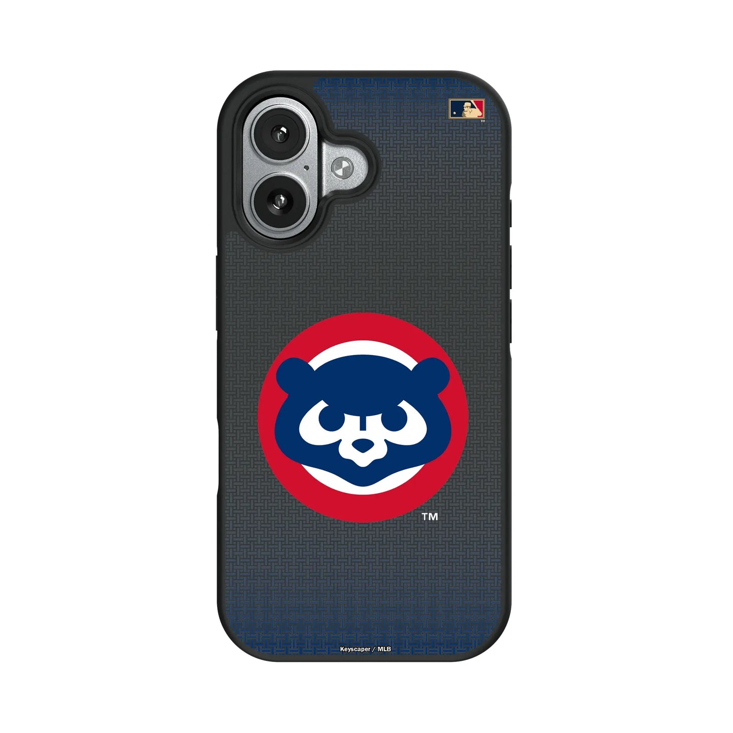 Chicago Cubs Home 1979-1993 - Cooperstown Collection Linen Bump Phone Case for Apple iPhone