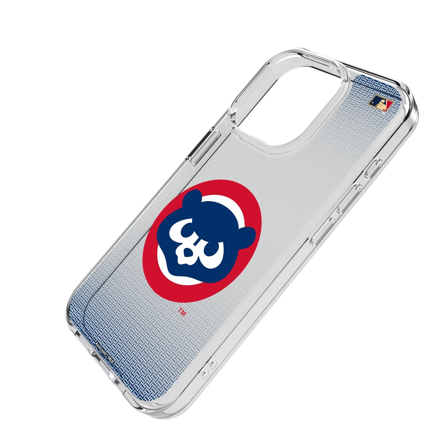 Chicago Cubs Home 1979-1993 - Cooperstown Collection Linen Clear Phone Case for Apple iPhone