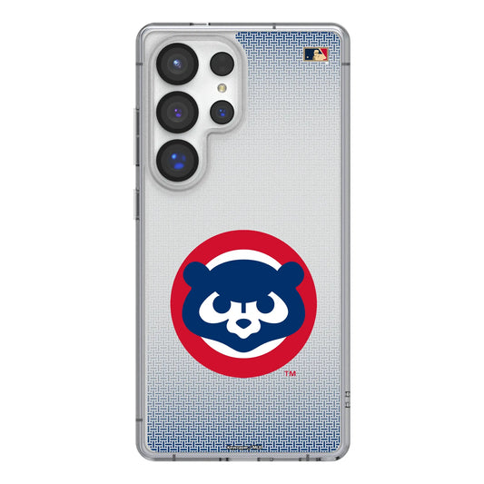Chicago Cubs Home 1979-1993 - Cooperstown Collection Linen Clear Phone Case for Samsung Galaxy