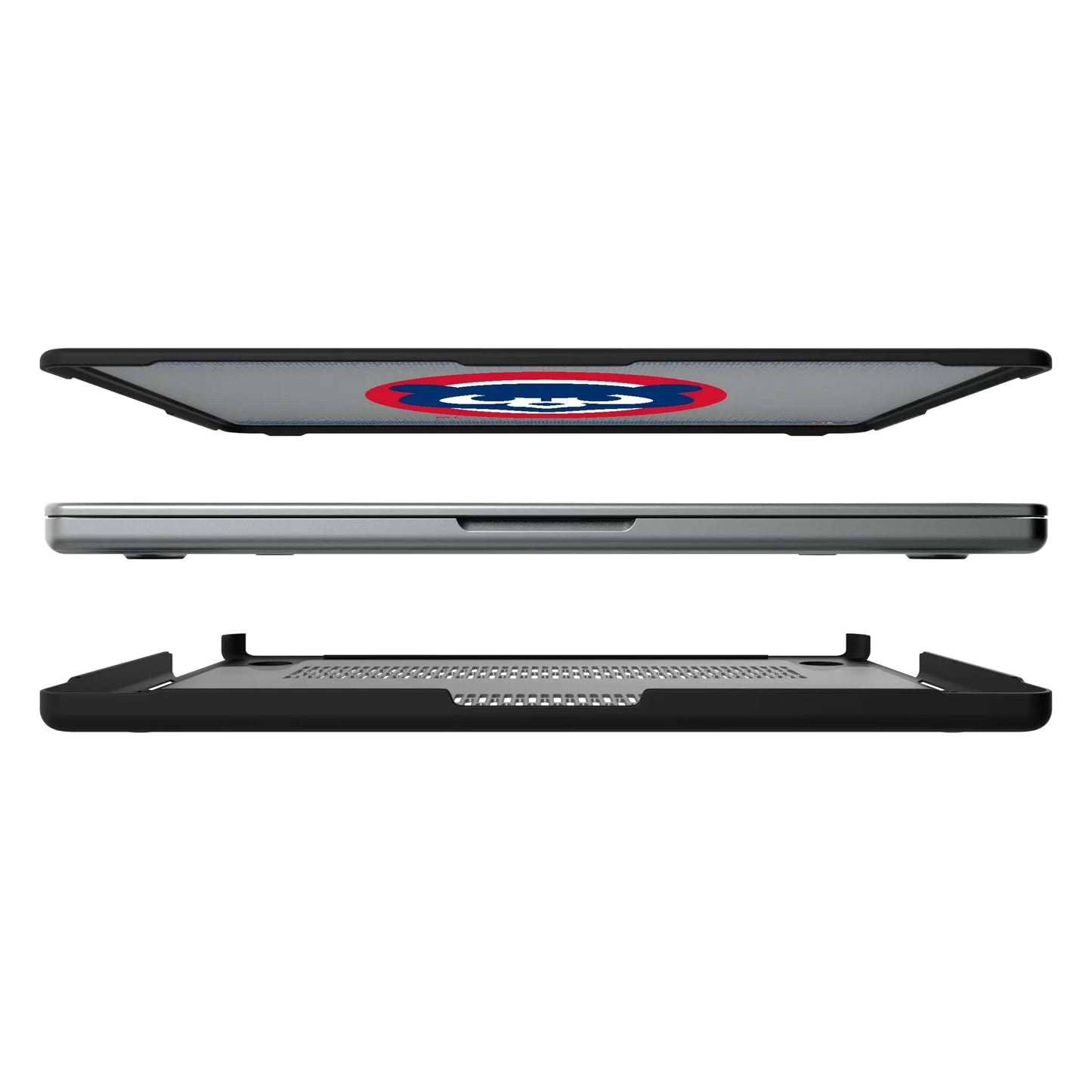 Chicago Cubs Home 1979-1993 - Cooperstown Collection Linen Laptop Case for Apple MacBook