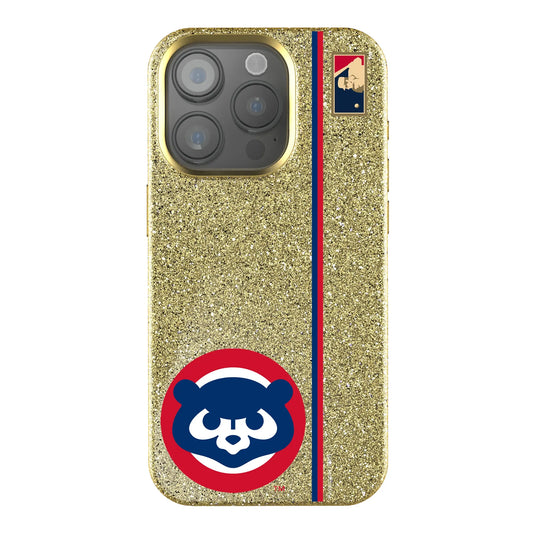 Chicago Cubs Home 1979-1993 - Cooperstown Collection Sidebar Bling Phone Case for Apple iPhone