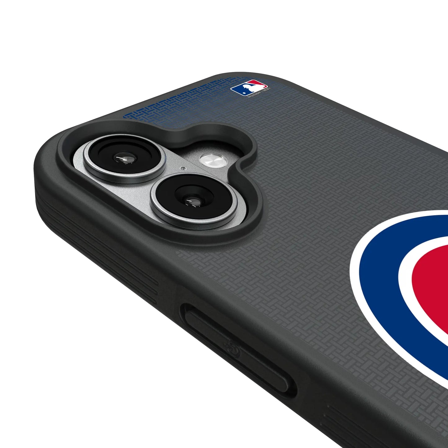 Chicago Cubs Linen Bump Phone Case for Apple iPhone