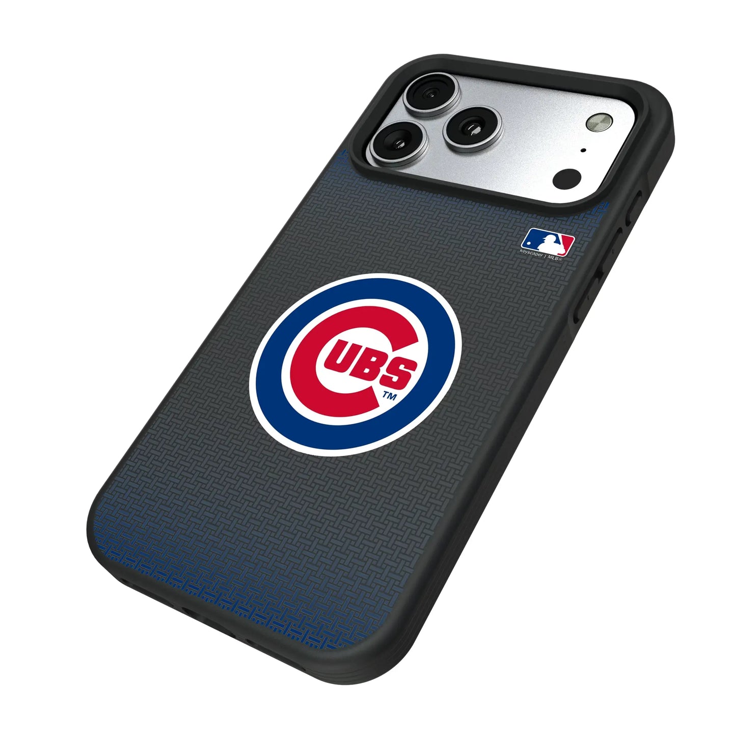 Chicago Cubs Linen Bump Phone Case for Apple iPhone