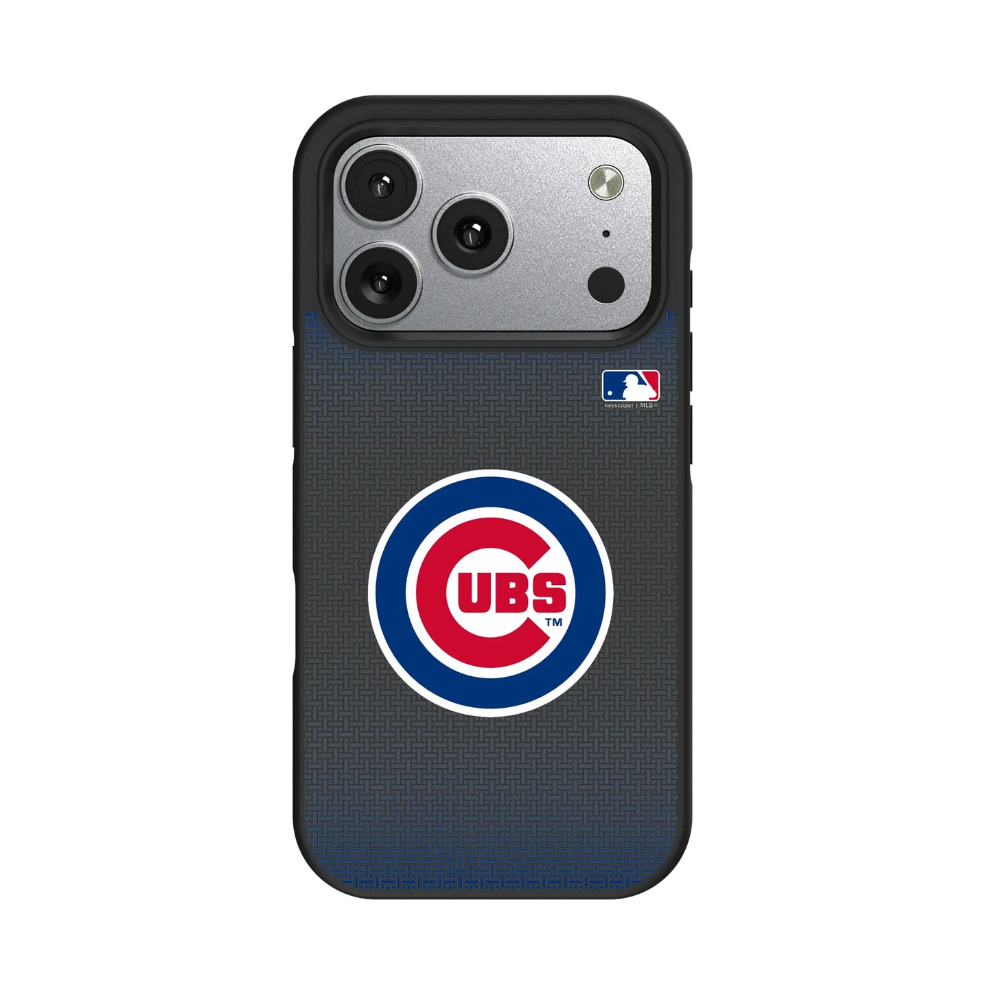 Chicago Cubs Linen Bump Phone Case for Apple iPhone