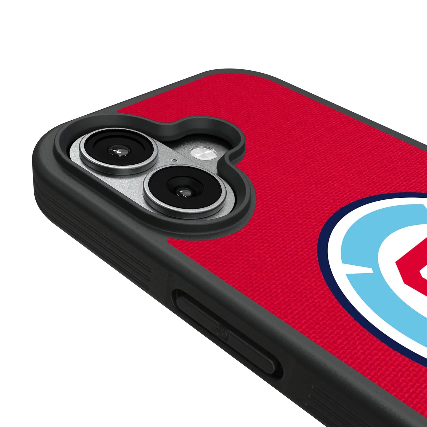 Chicago Fire Endzone Solid Bump Phone Case for Apple iPhone