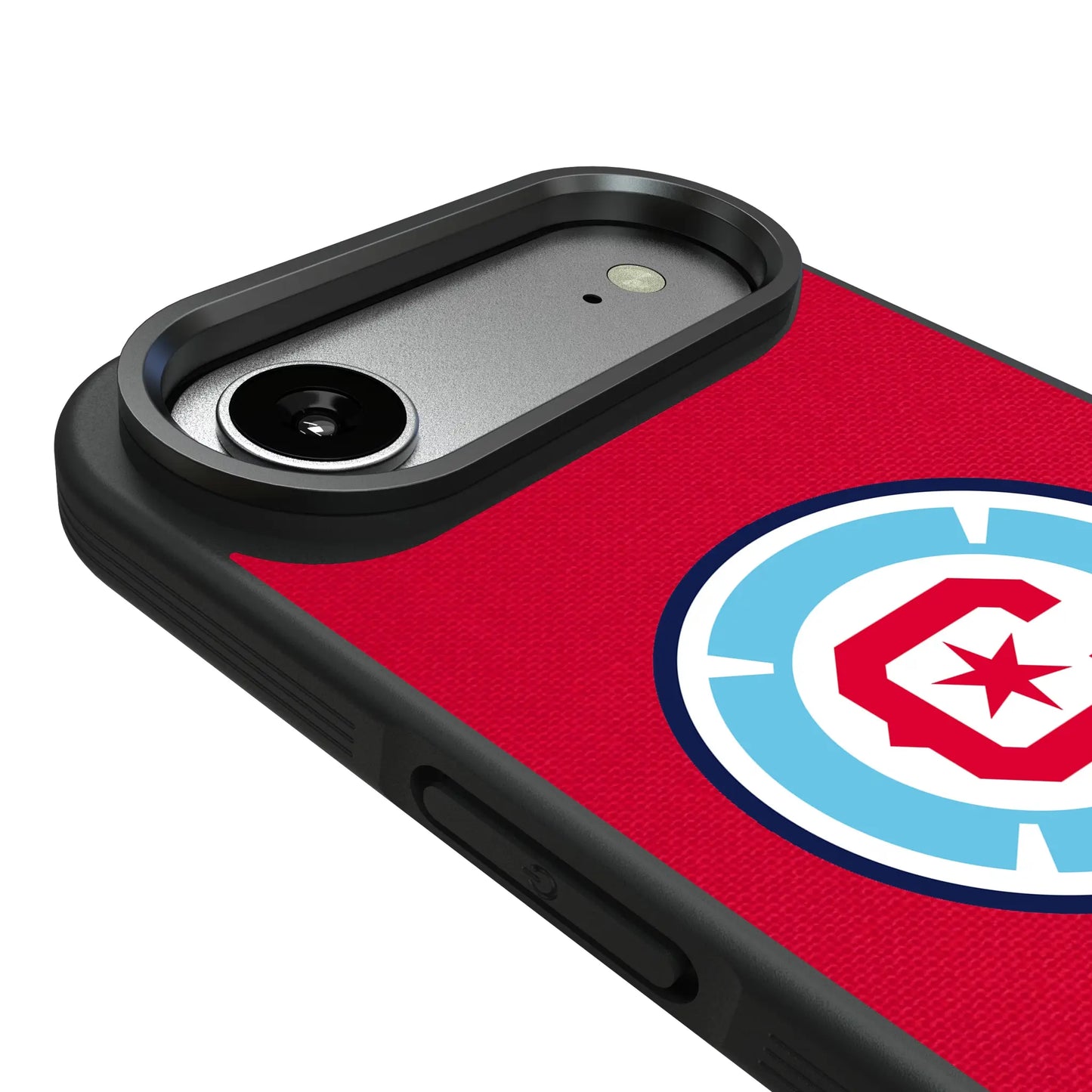 Chicago Fire Endzone Solid Bump Phone Case for Apple iPhone