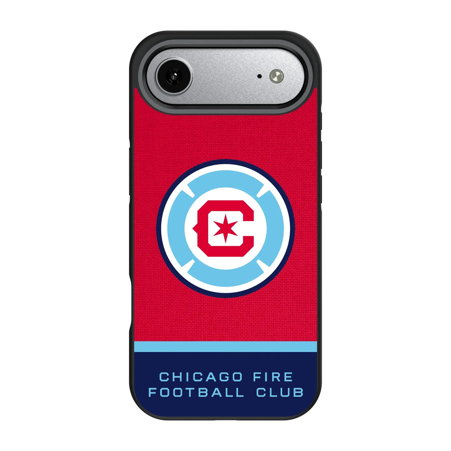 Chicago Fire Endzone Solid Bump Phone Case for Apple iPhone