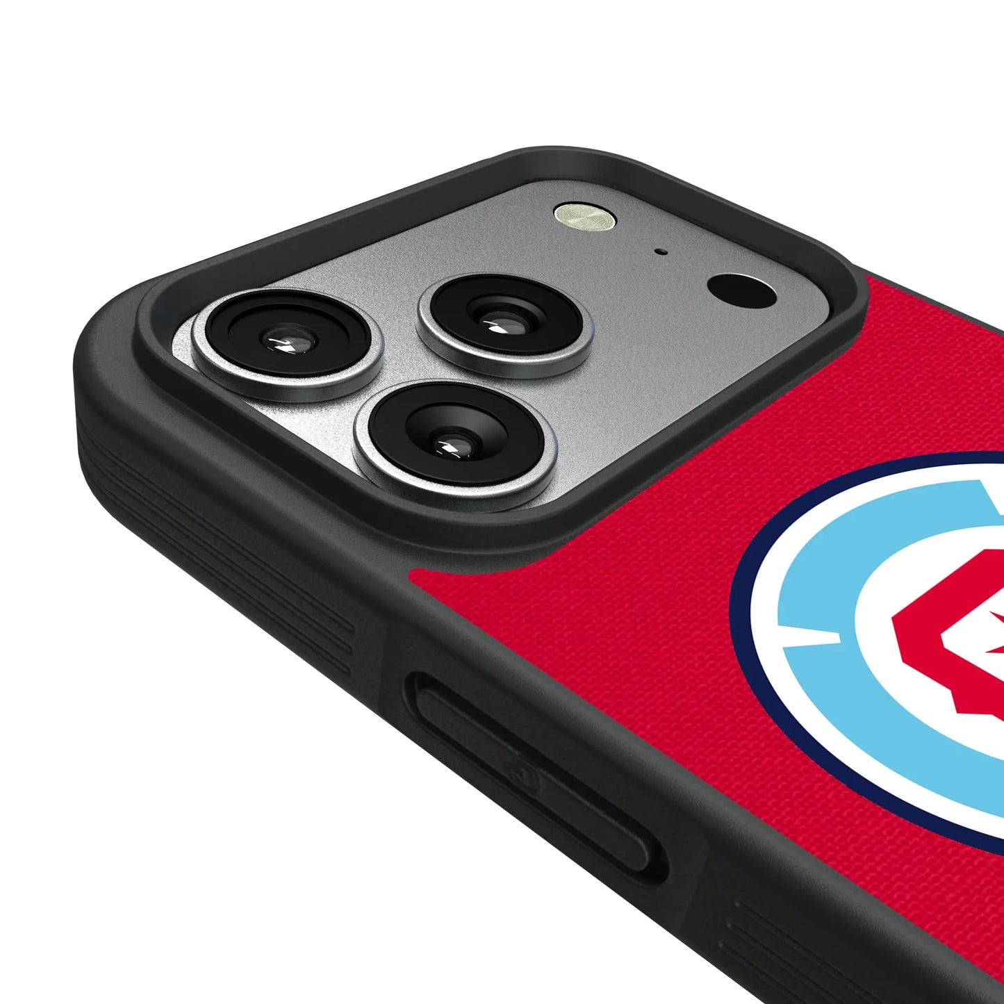 Chicago Fire Endzone Solid Bump Phone Case for Apple iPhone