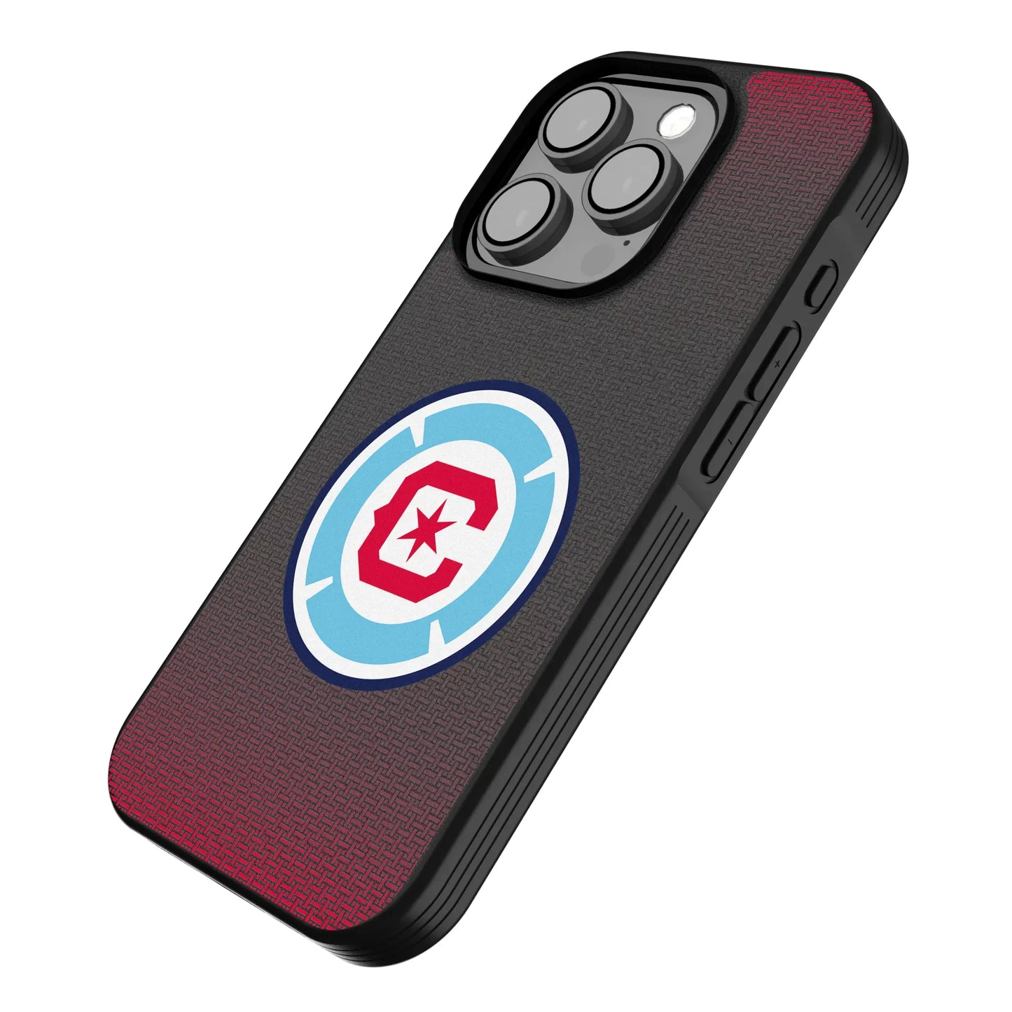 Chicago Fire Linen Bump Phone Case for Apple iPhone