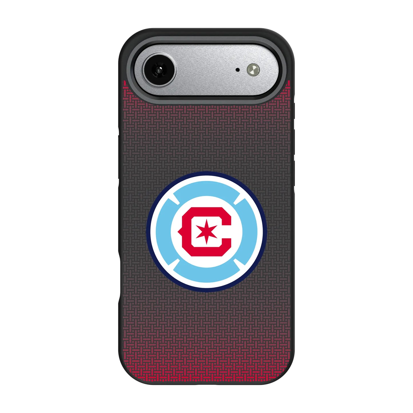 Chicago Fire Linen Bump Phone Case for Apple iPhone