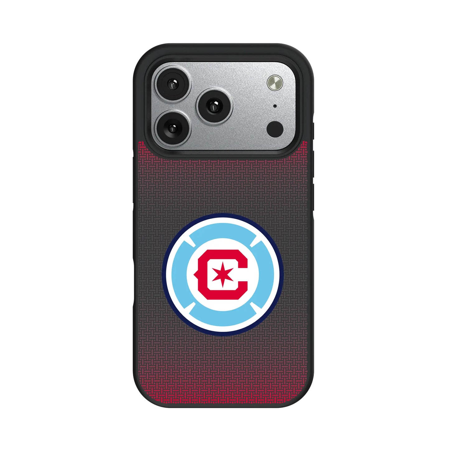 Chicago Fire Linen Bump Phone Case for Apple iPhone