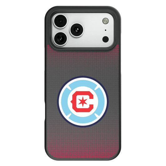 Chicago Fire Linen Bump Phone Case for Apple iPhone