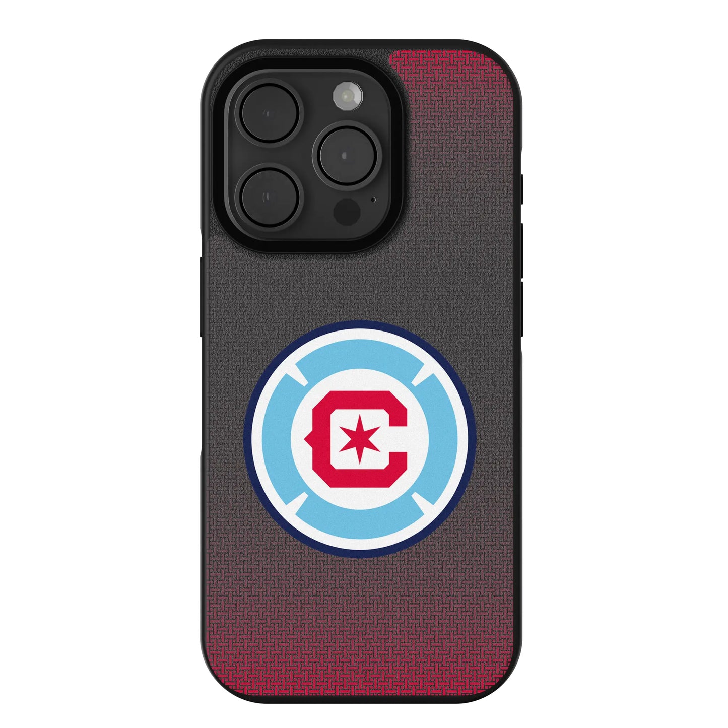 Chicago Fire Linen Bump Phone Case for Apple iPhone