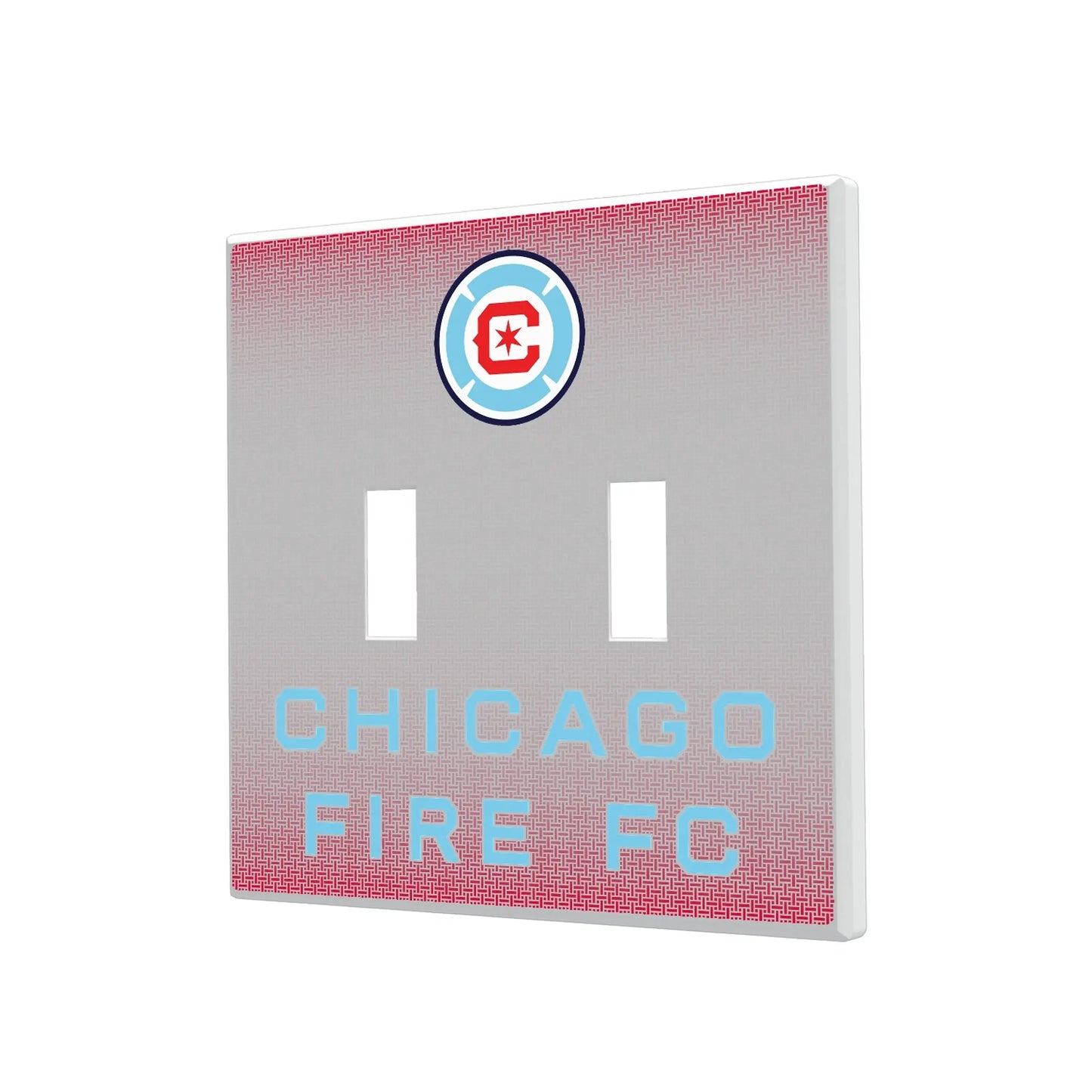 Chicago Fire Linen Hidden-Screw Light Switch Plate