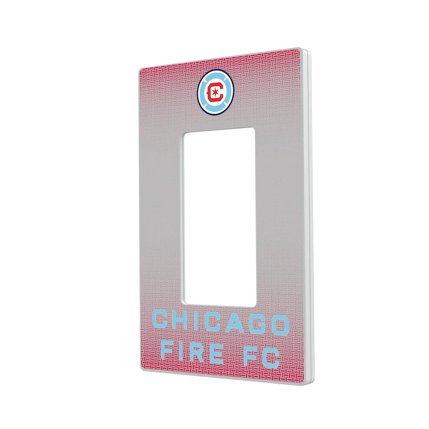 Chicago Fire Linen Hidden-Screw Light Switch Plate