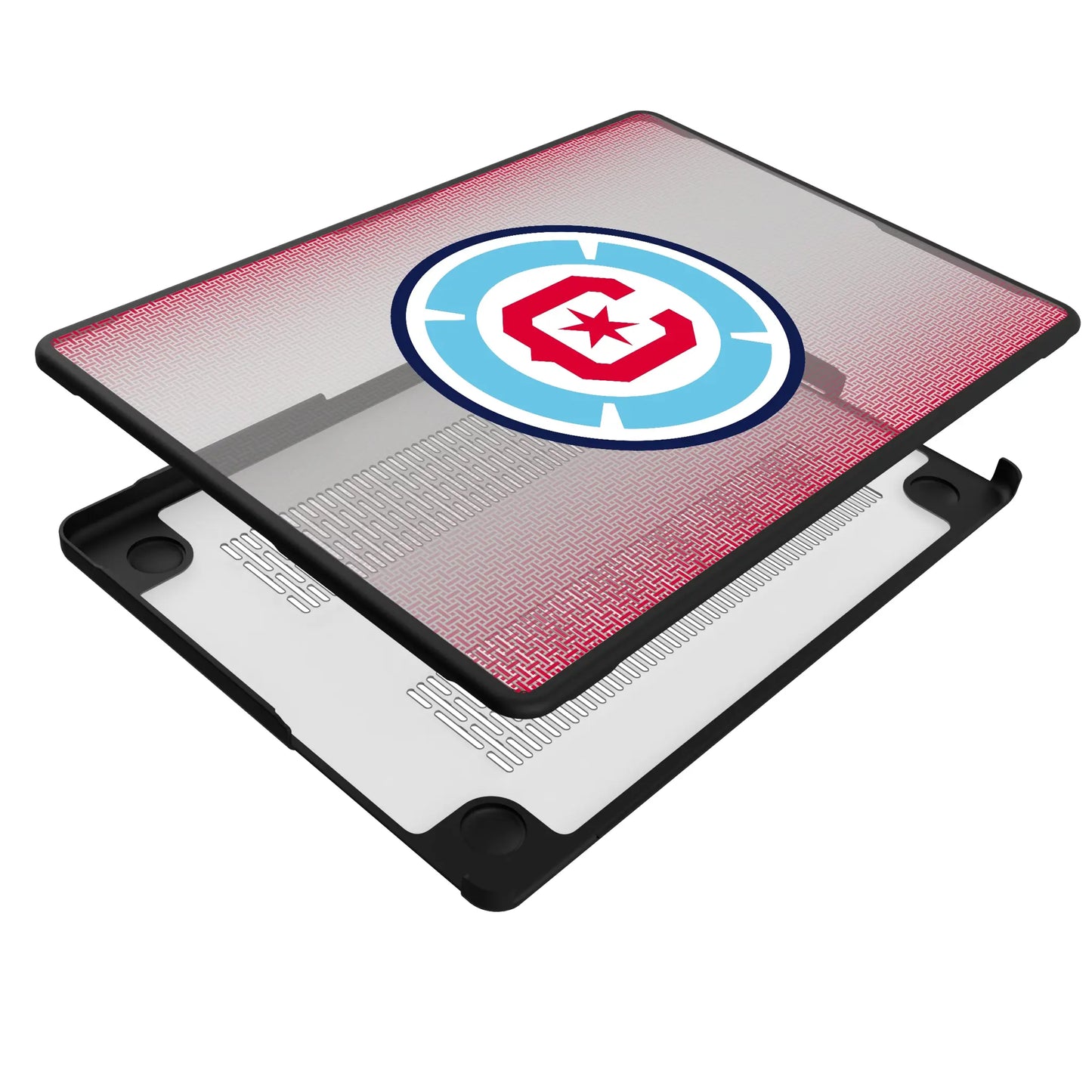 Chicago Fire Linen Laptop Case for Apple MacBook