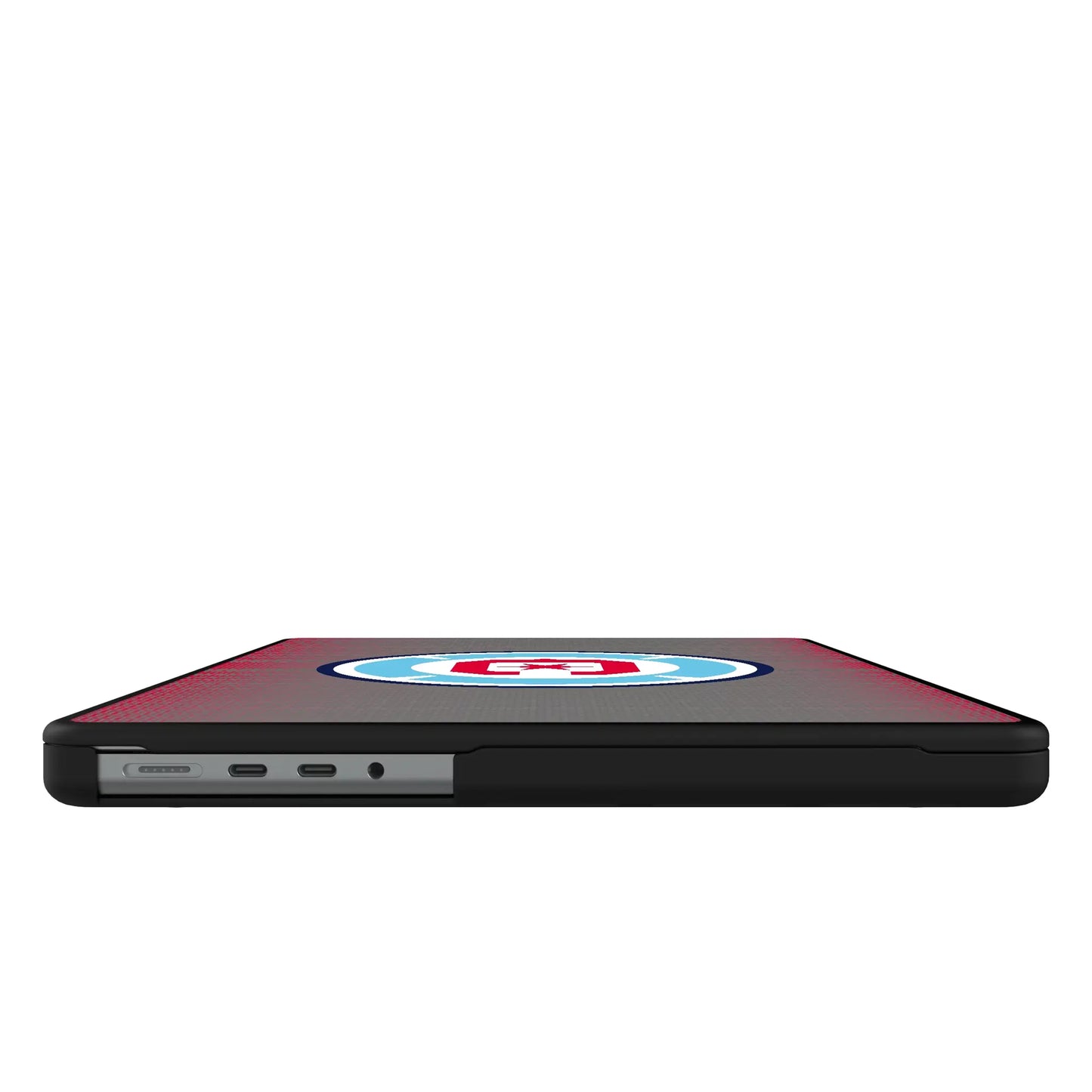 Chicago Fire Linen Laptop Case for Apple MacBook