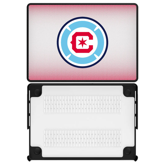 Chicago Fire Linen Laptop Case for Apple MacBook