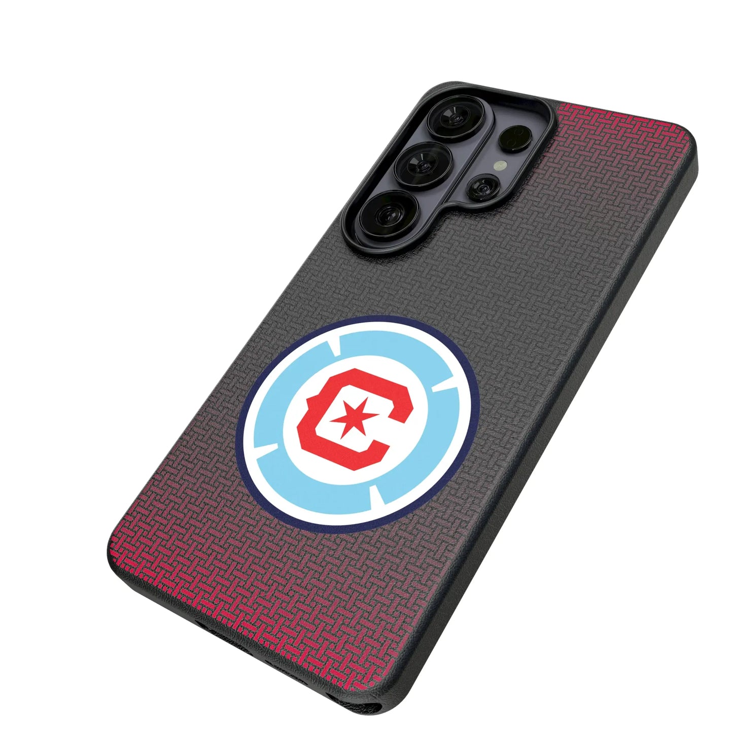 Chicago Fire Linen MagSafe Compatible Phone Case for Samsung Galaxy