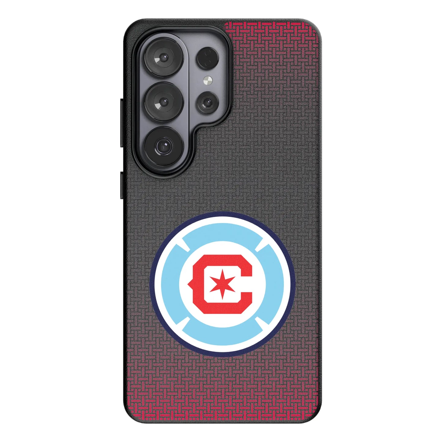 Chicago Fire Linen MagSafe Compatible Phone Case for Samsung Galaxy