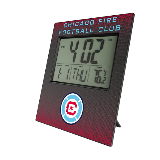 Chicago Fire Linen Wall Clock