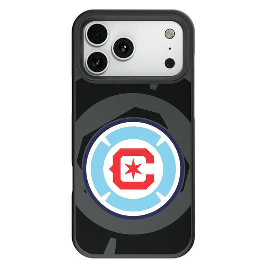 Chicago Fire Monocolor Tilt Bump Phone Case for Apple iPhone
