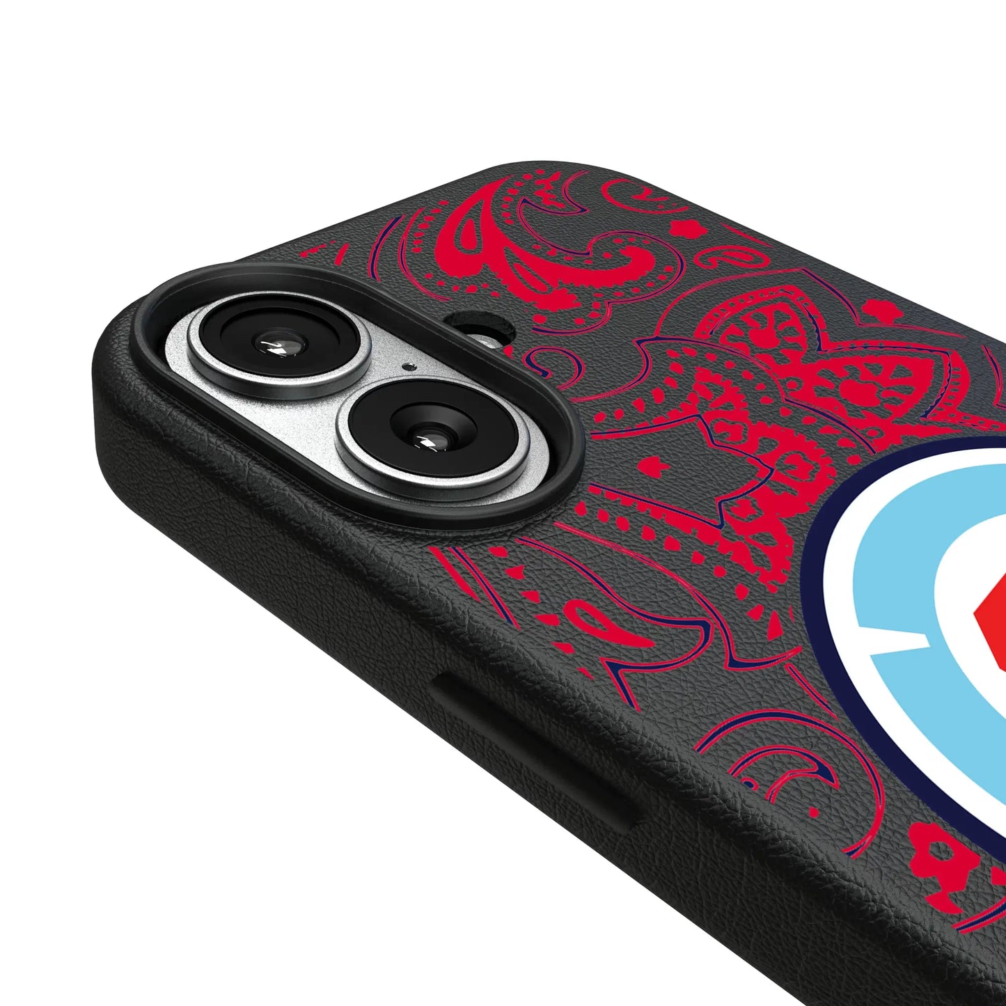 Chicago Fire Paisley MagSafe Compatible Phone Case for Apple iPhone
