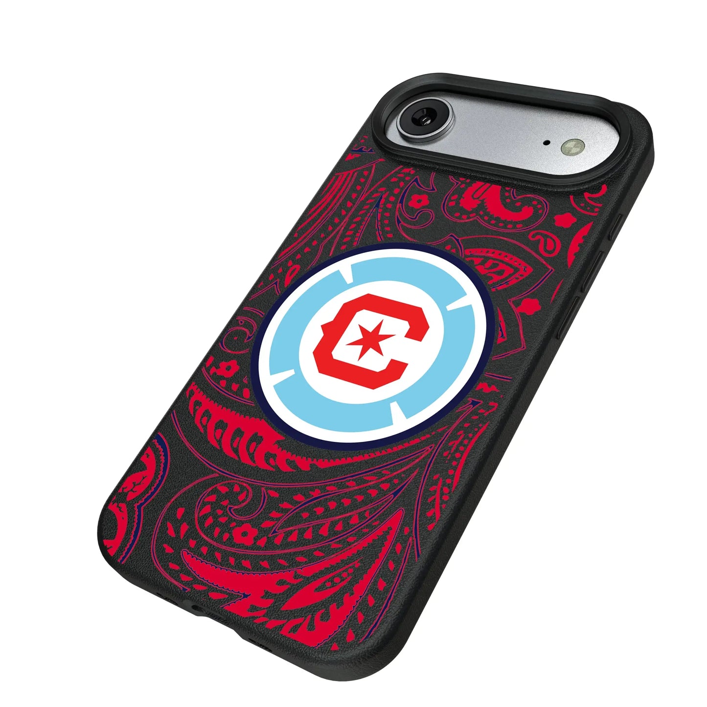 Chicago Fire Paisley MagSafe Compatible Phone Case for Apple iPhone