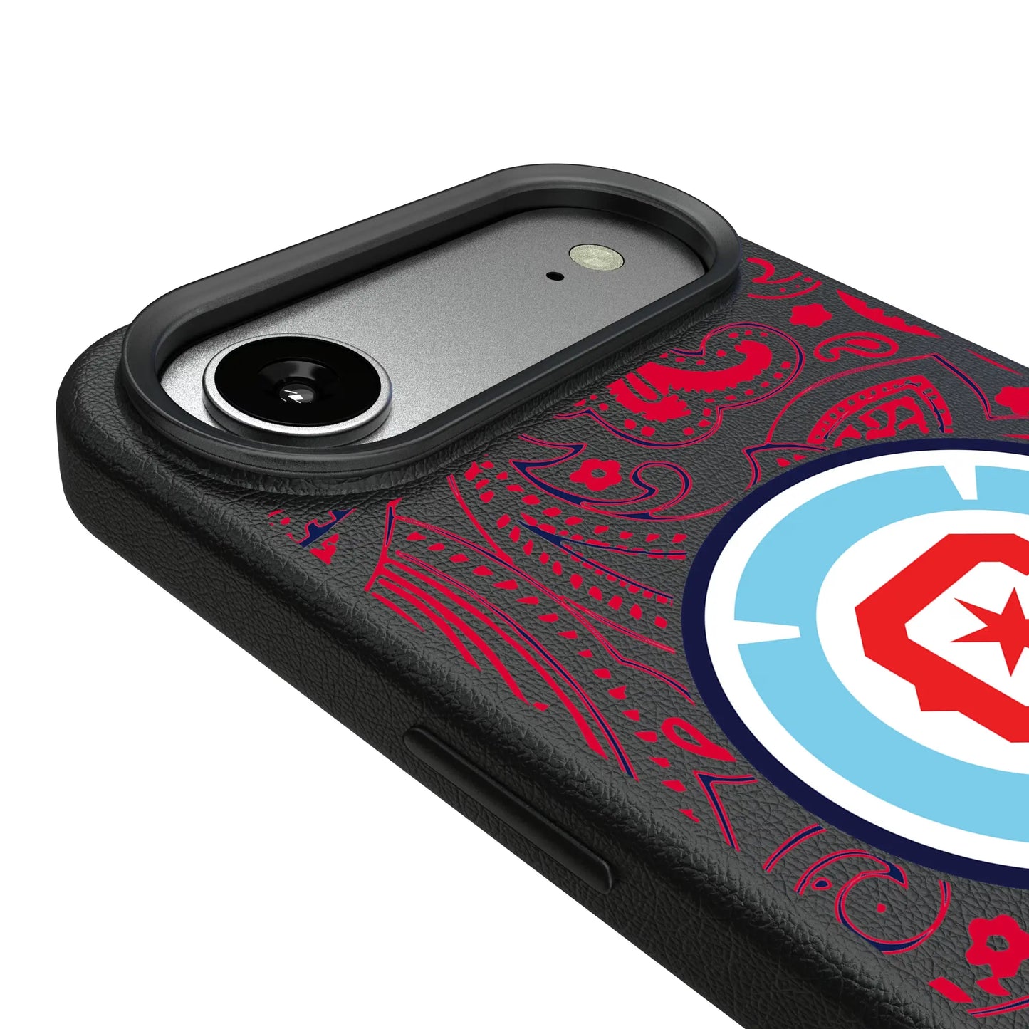 Chicago Fire Paisley MagSafe Compatible Phone Case for Apple iPhone