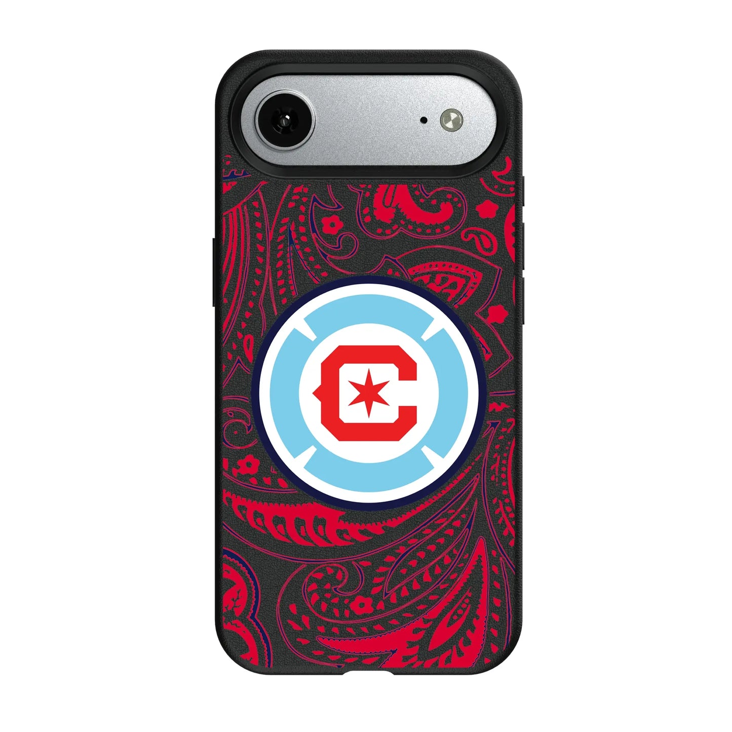 Chicago Fire Paisley MagSafe Compatible Phone Case for Apple iPhone