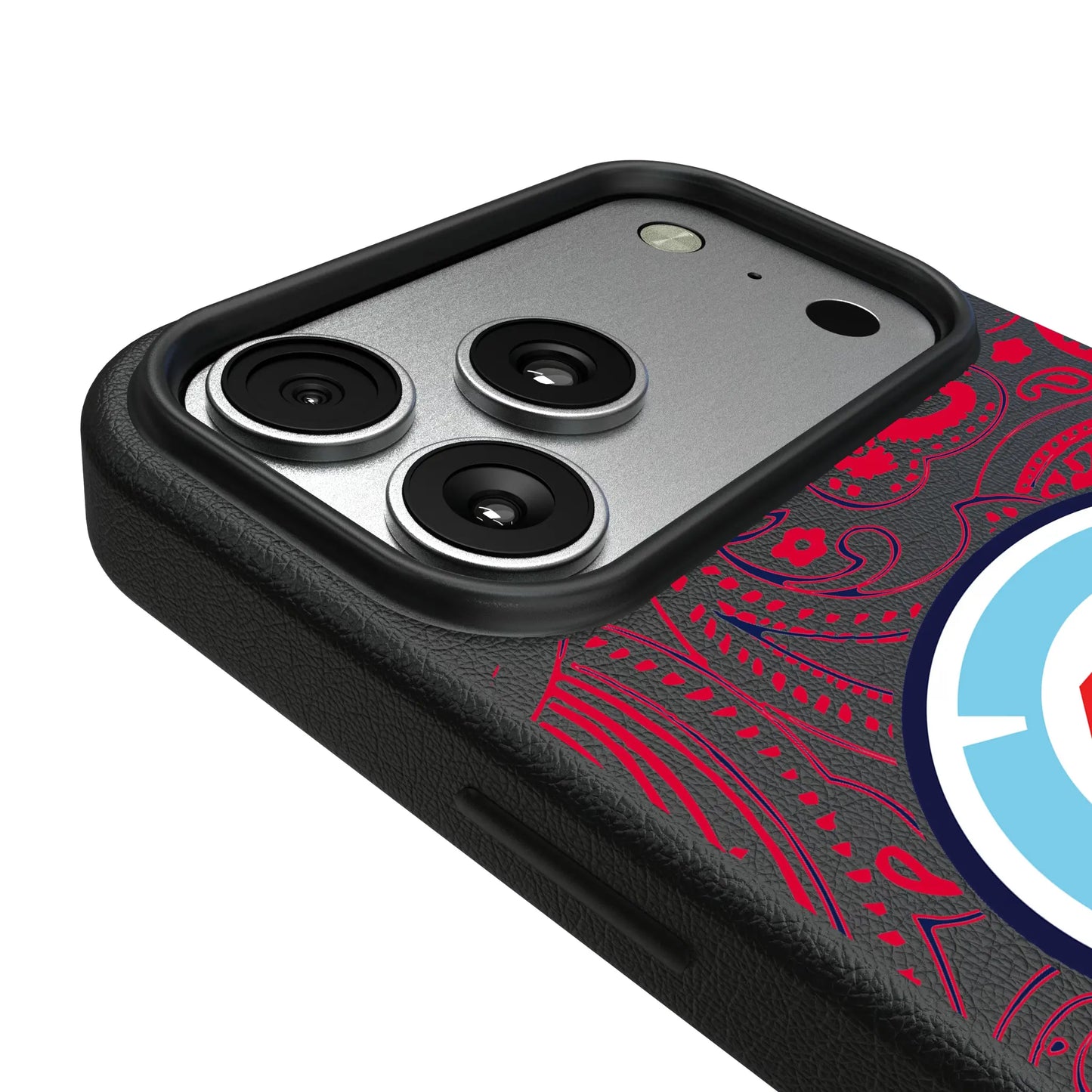 Chicago Fire Paisley MagSafe Compatible Phone Case for Apple iPhone