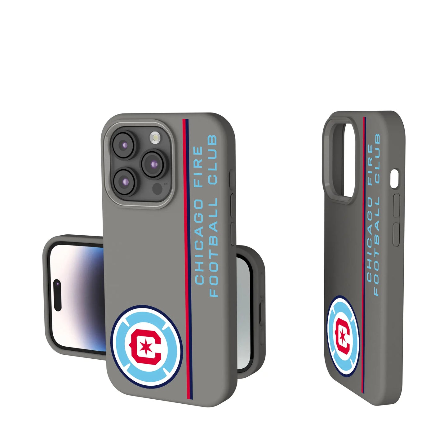 Chicago Fire Sidebar Soft Touch Phone Case for Apple iPhone