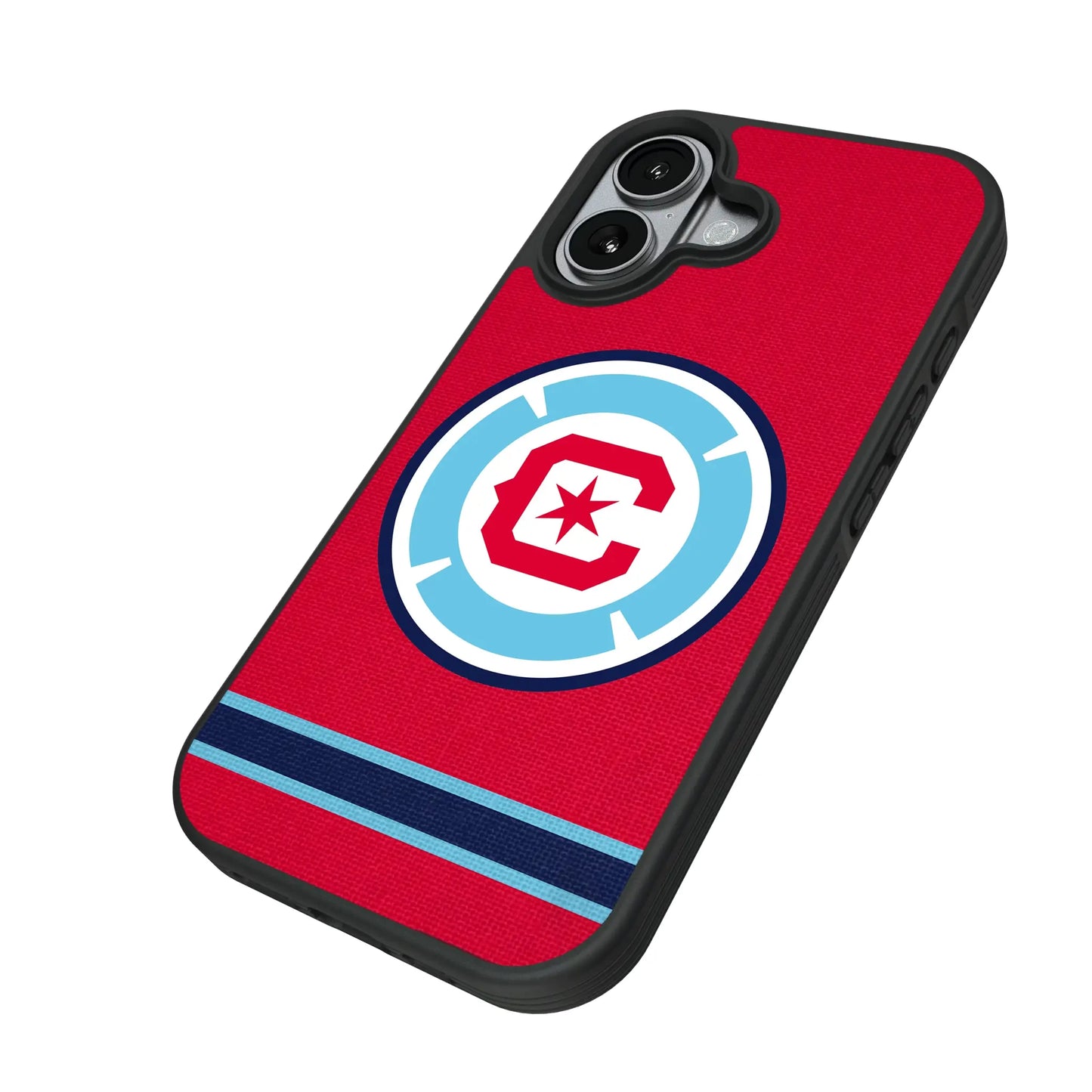 Chicago Fire Stripe Bump Phone Case for Apple iPhone
