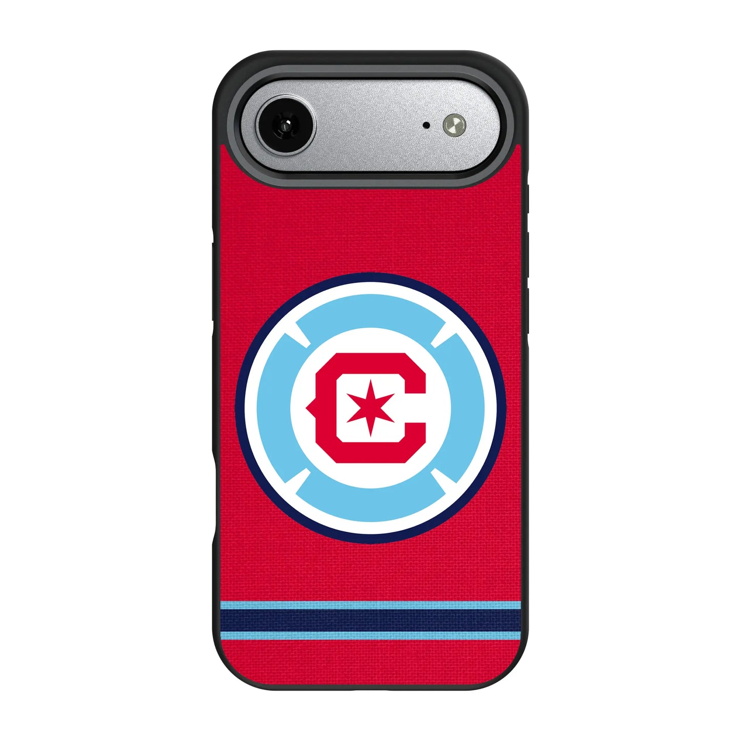 Chicago Fire Stripe Bump Phone Case for Apple iPhone