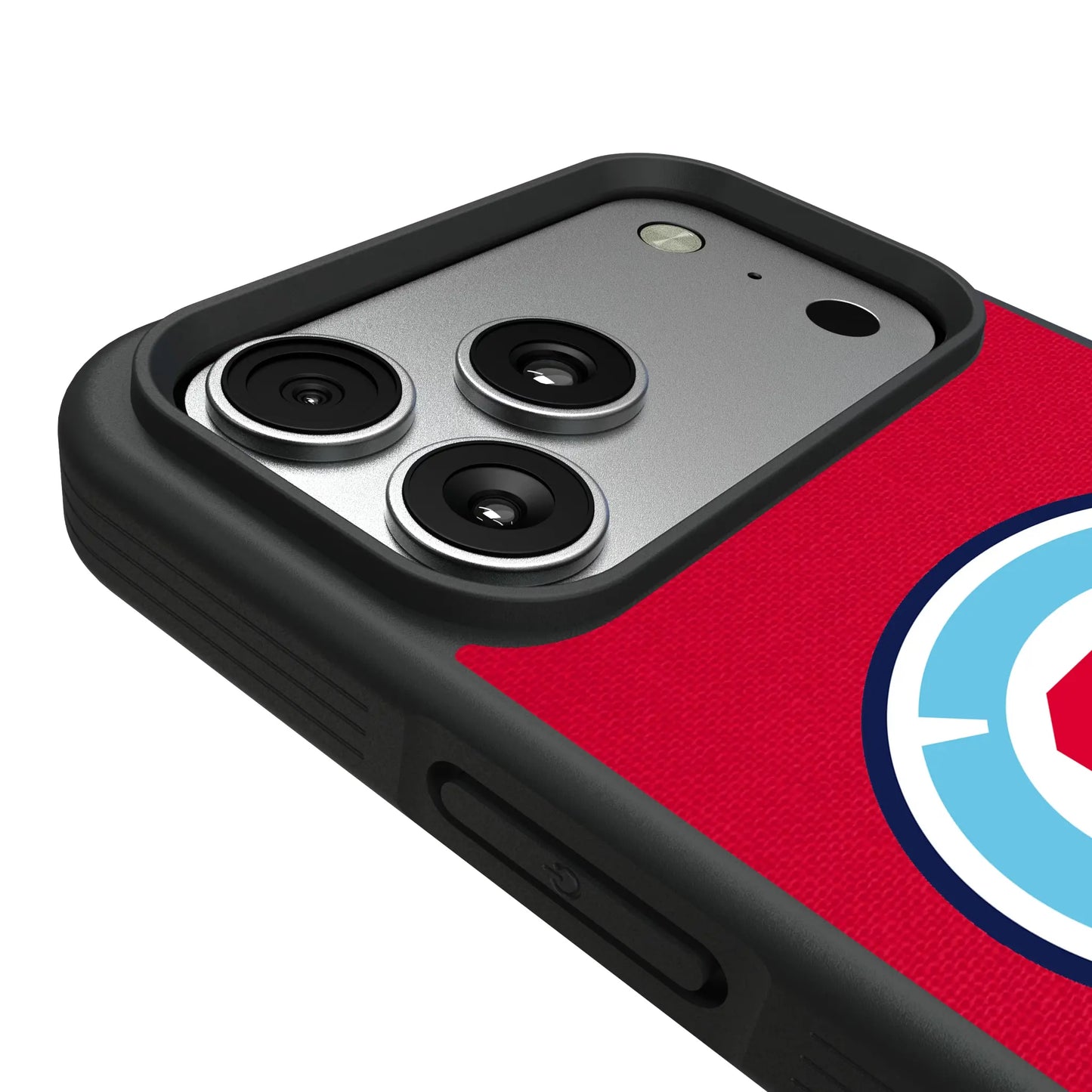 Chicago Fire Stripe Bump Phone Case for Apple iPhone