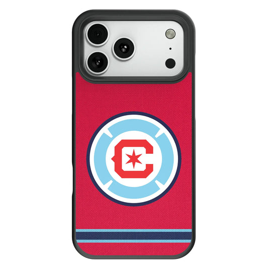 Chicago Fire Stripe Bump Phone Case for Apple iPhone