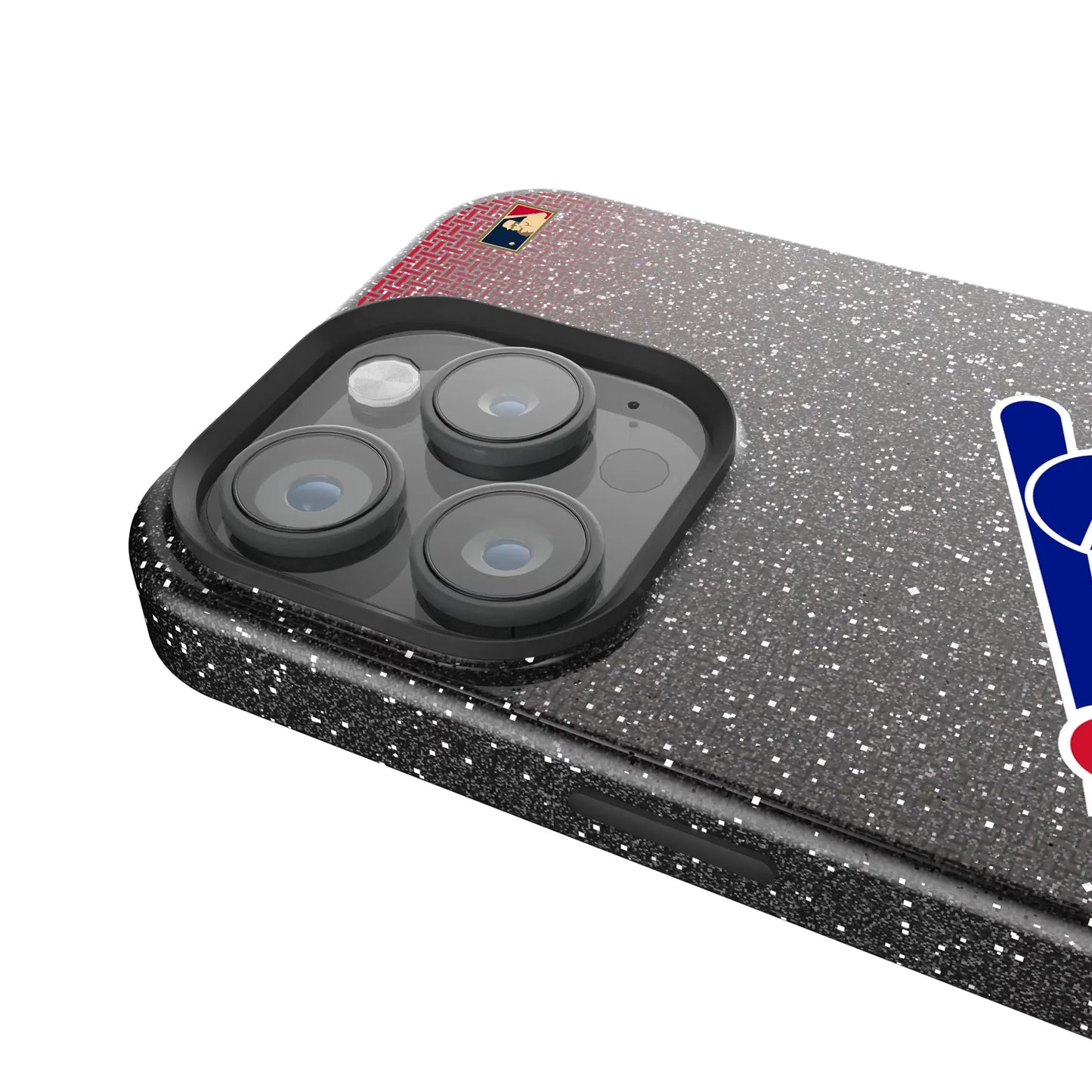 Chicago White Sox 1976-1981 - Cooperstown Collection Linen Black Bling Phone Case for Apple iPhone