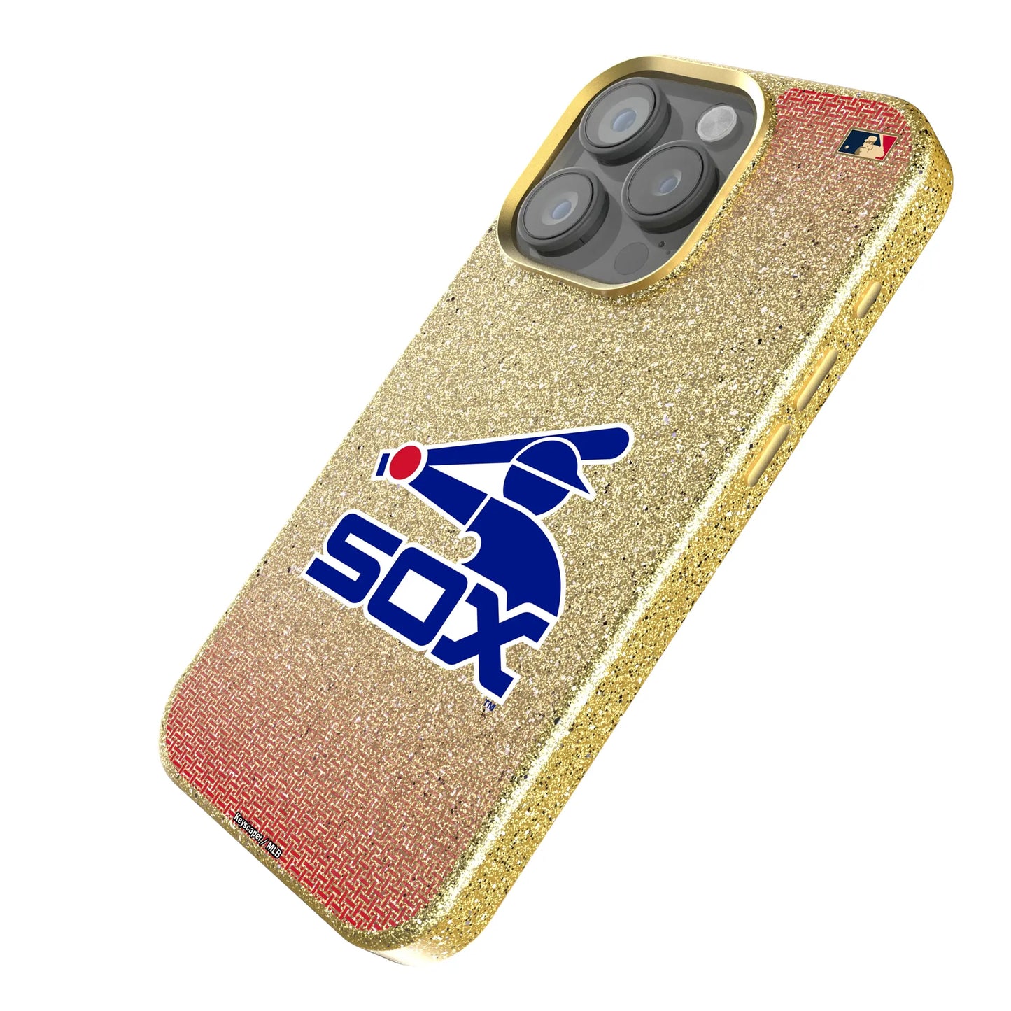 Chicago White Sox 1976-1981 - Cooperstown Collection Linen Bling Phone Case for Apple iPhone