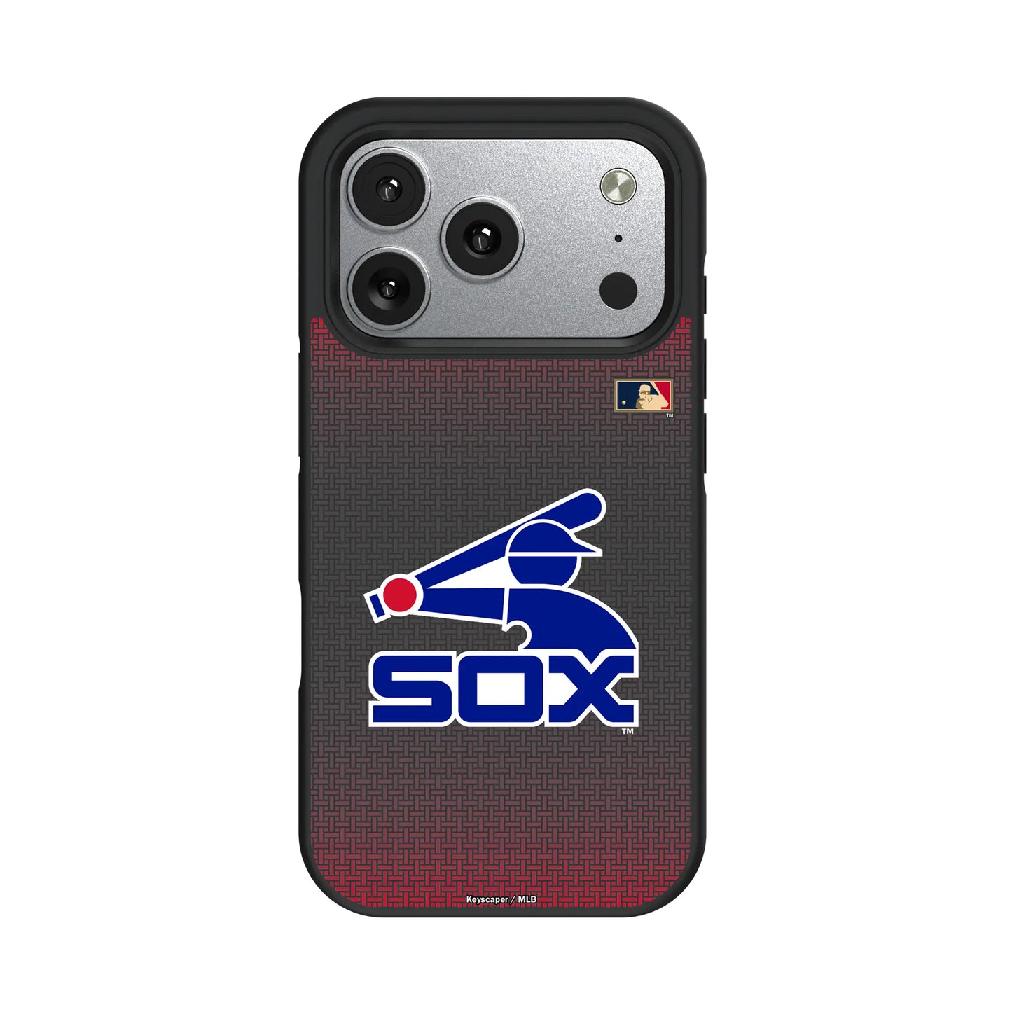 Chicago White Sox 1976-1981 - Cooperstown Collection Linen Bump Phone Case for Apple iPhone