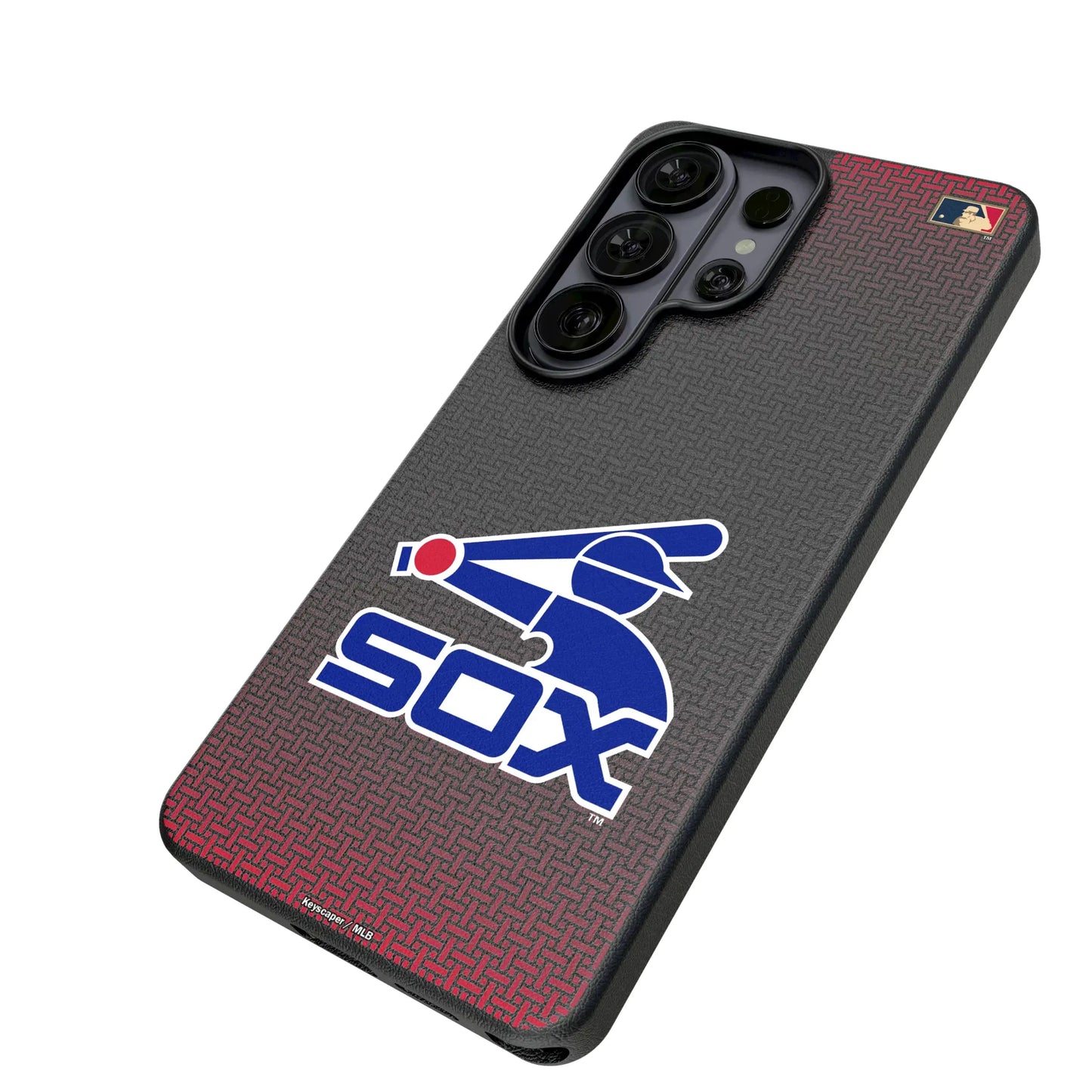 Chicago White Sox 1976-1981 - Cooperstown Collection Linen MagSafe Compatible Phone Case for Samsung Galaxy