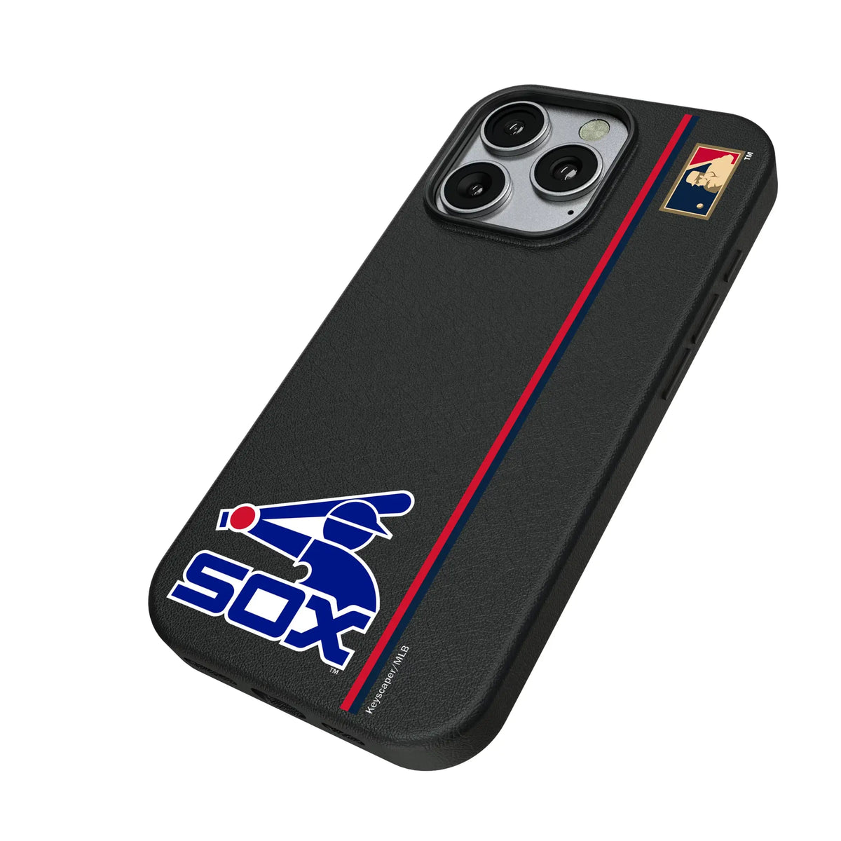 Chicago White Sox 1976-1981 - Cooperstown Collection Sidebar MagSafe Compatible Phone Case for Apple iPhone