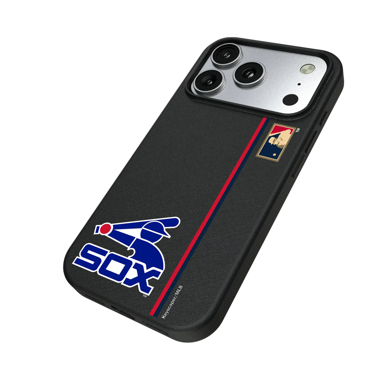 Chicago White Sox 1976-1981 - Cooperstown Collection Sidebar MagSafe Compatible Phone Case for Apple iPhone