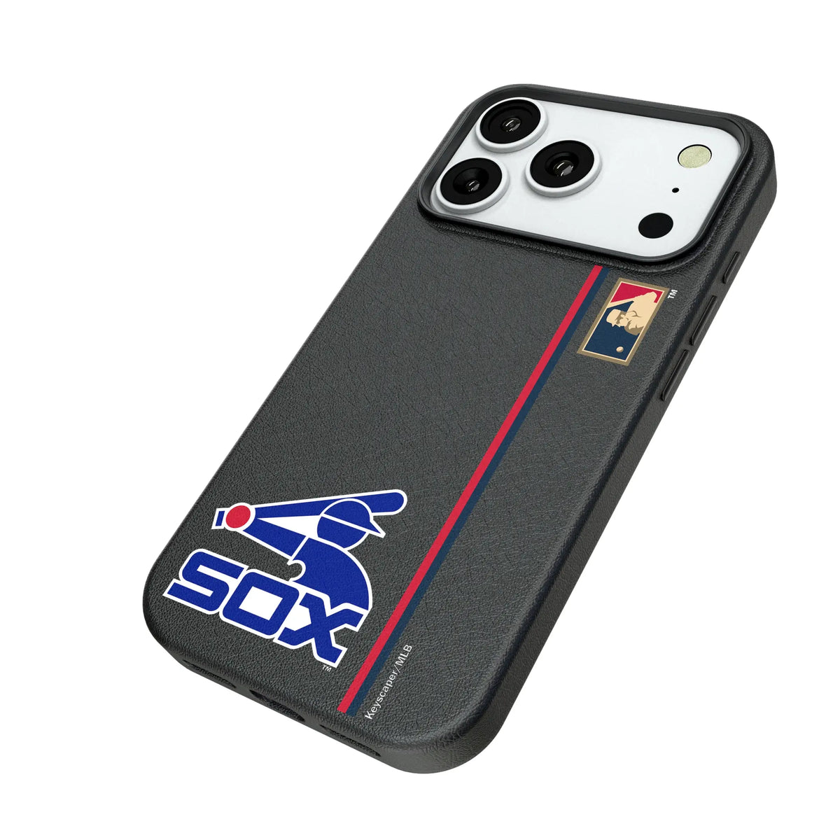 Chicago White Sox 1976-1981 - Cooperstown Collection Sidebar MagSafe Compatible Phone Case for Apple iPhone