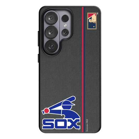 Chicago White Sox 1976-1981 - Cooperstown Collection Sidebar MagSafe Compatible Phone Case for Samsung Galaxy