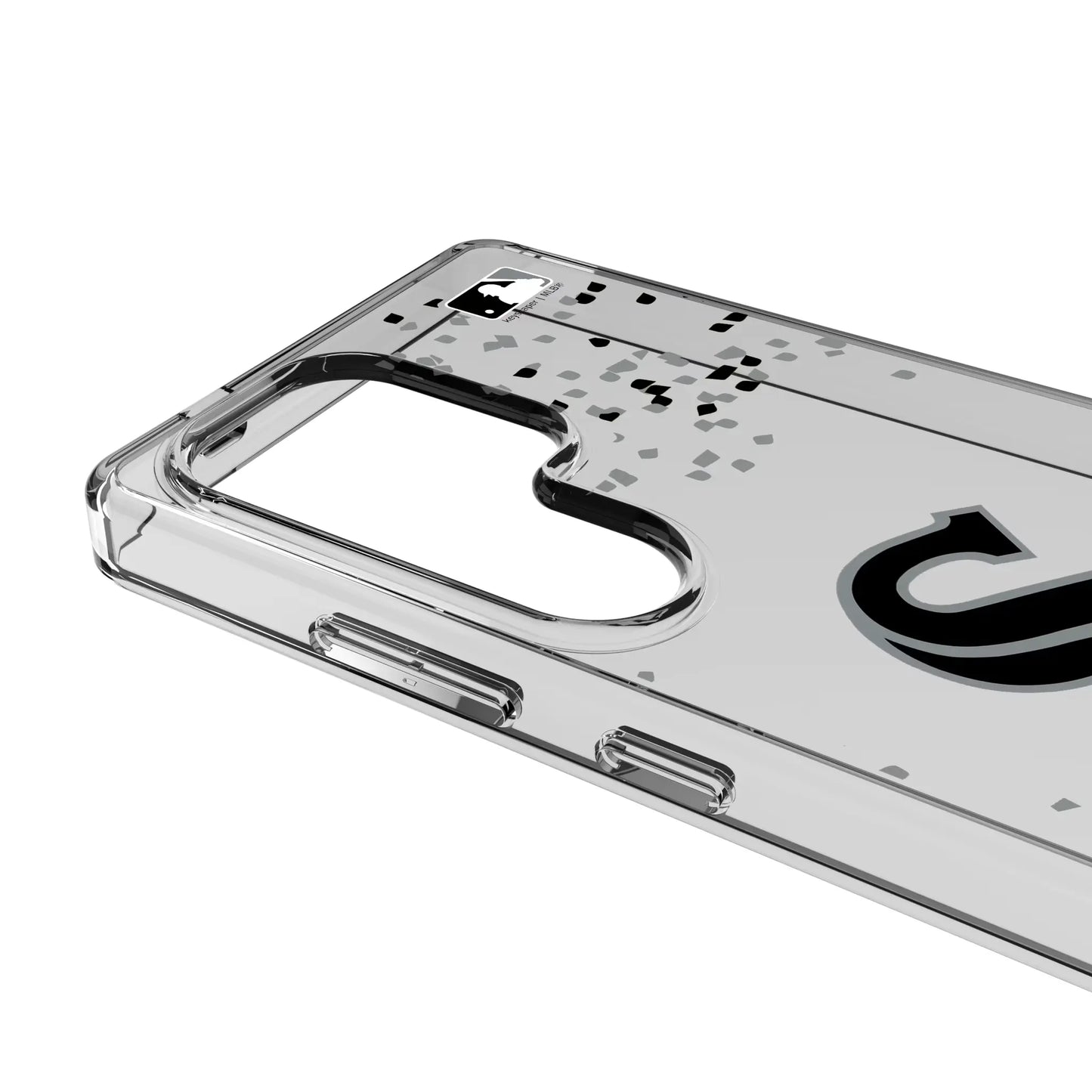 Chicago White Sox Confetti Clear Phone Case for Samsung Galaxy