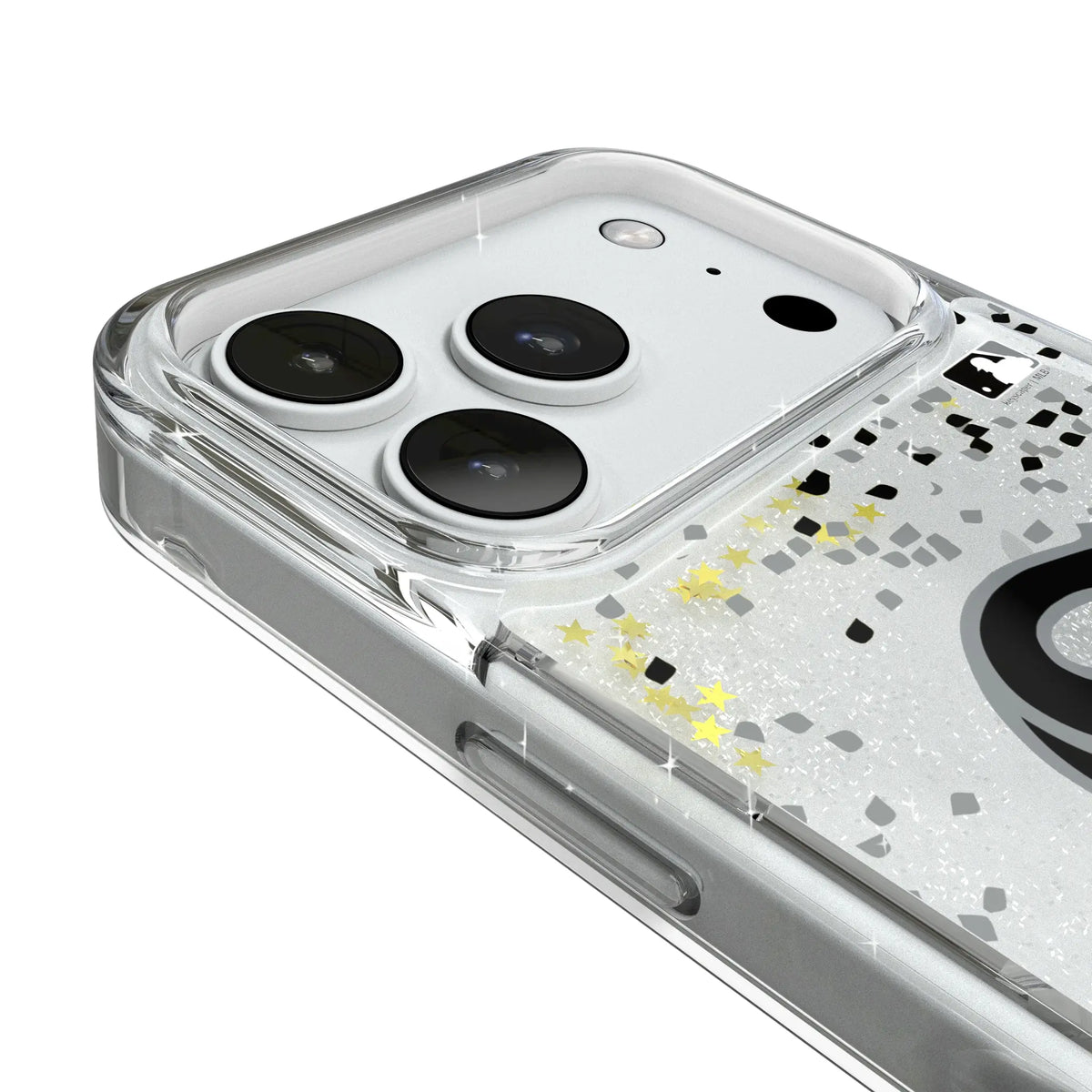 Chicago White Sox Confetti Glitter Phone Case for Apple iPhone