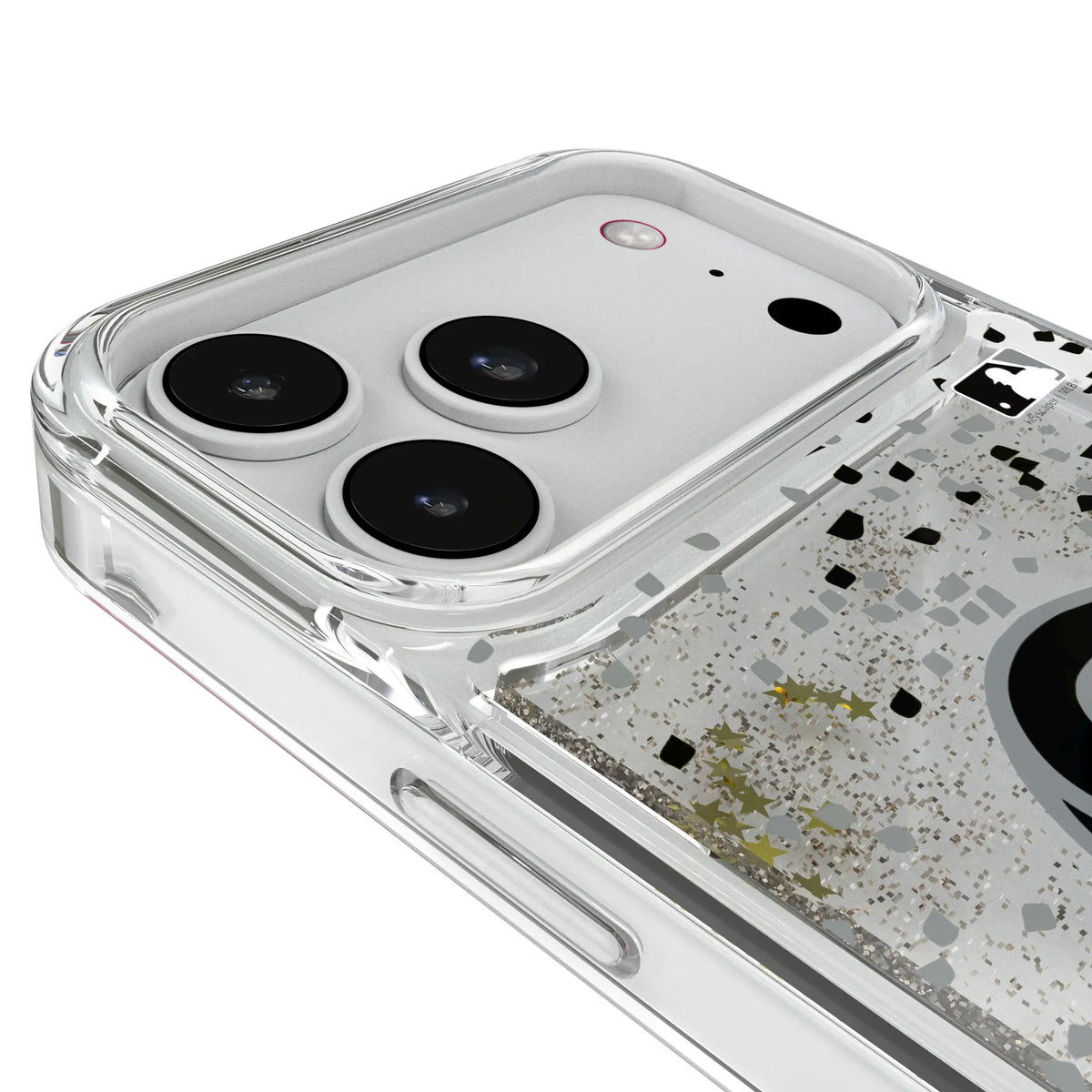 Chicago White Sox Confetti Glitter Phone Case for Apple iPhone