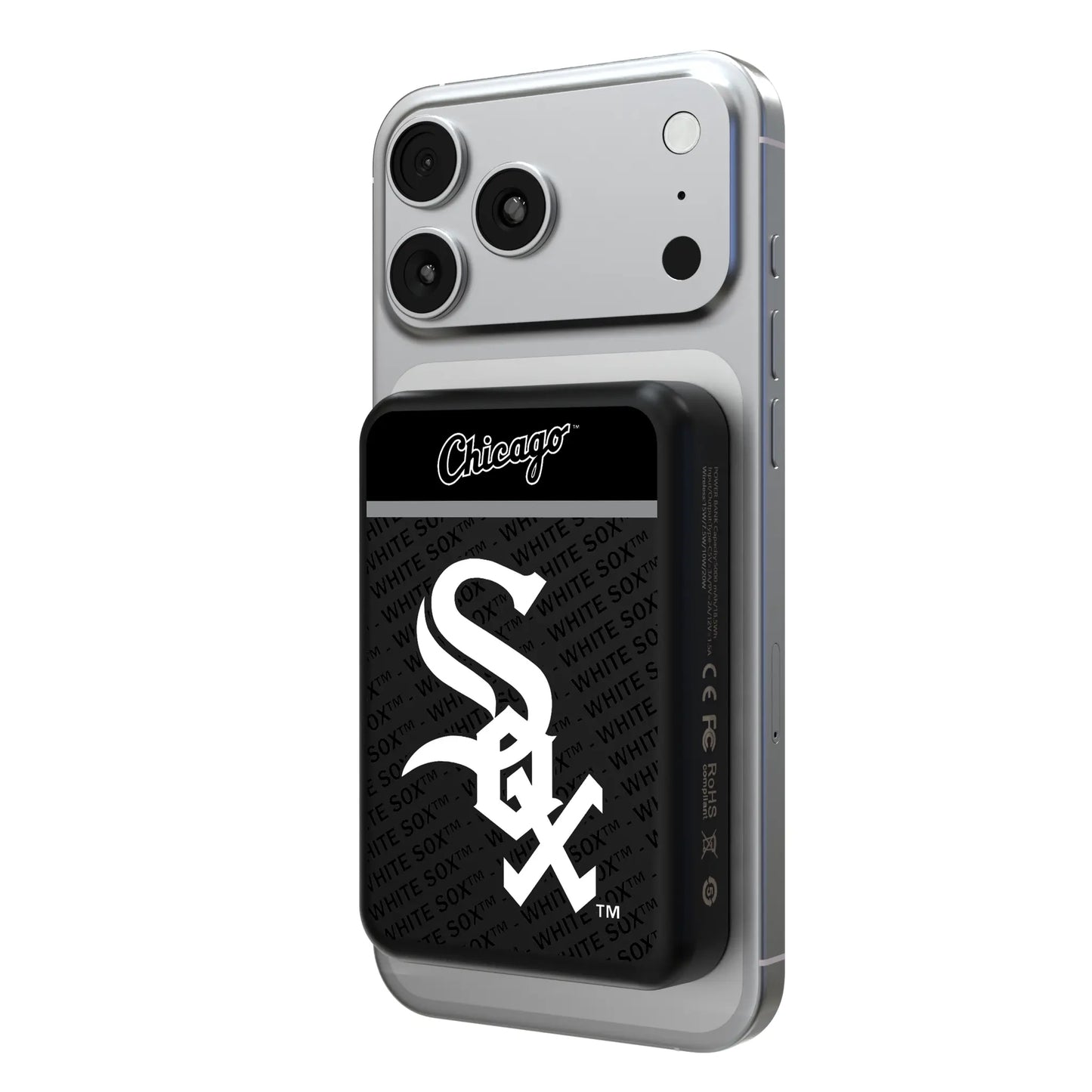 Chicago White Sox Endzone Plus Wireless Mag Power Bank