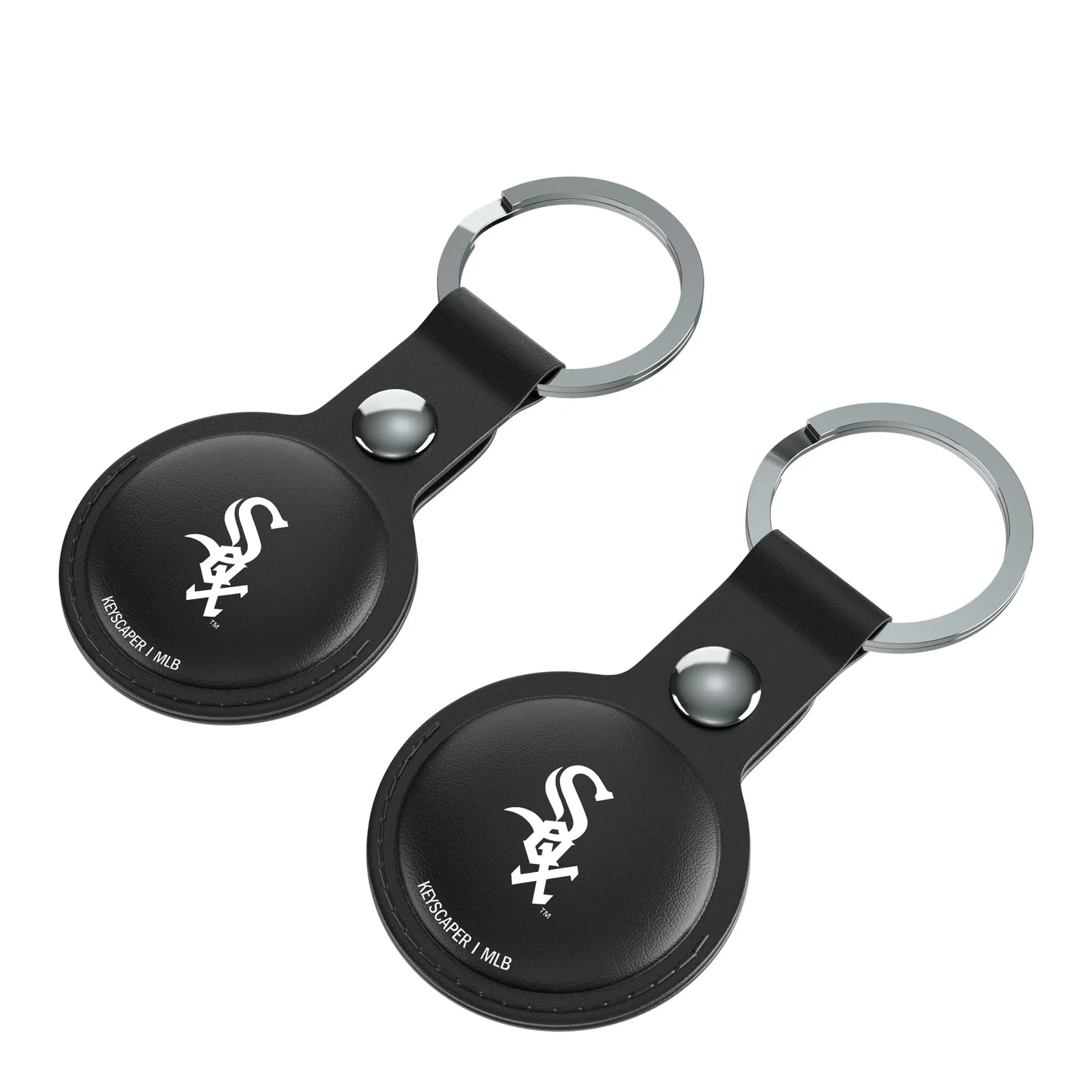 Chicago White Sox Insignia Black Airtag Holder 2-Pack